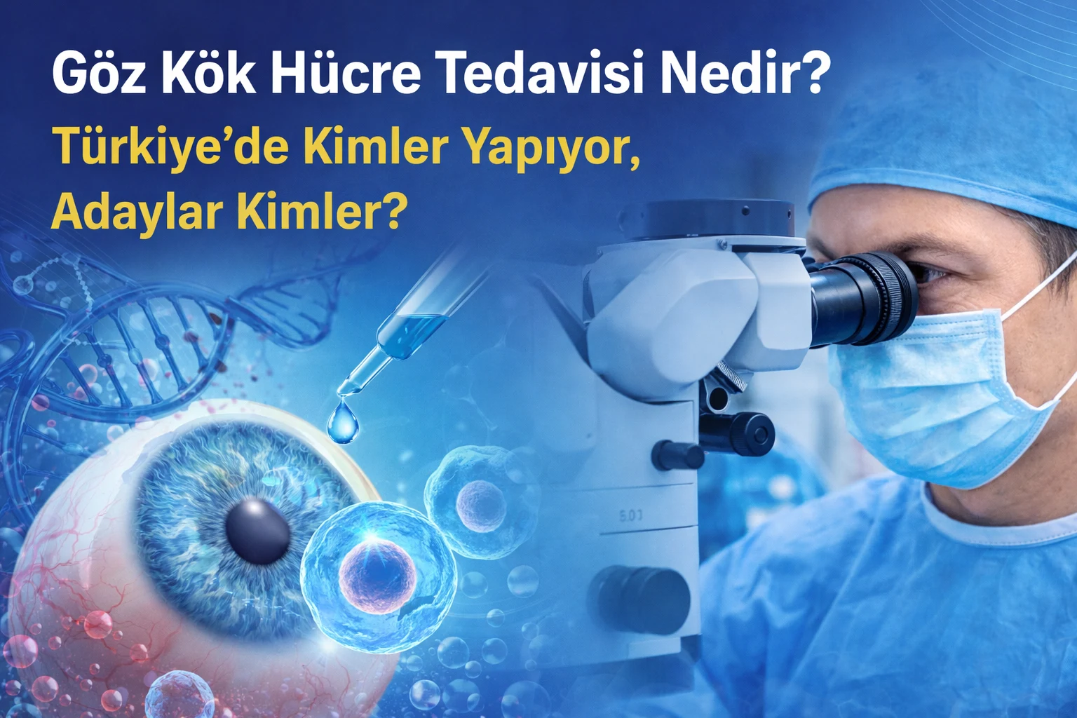 What is Eye Stem Cell Treatment? Who is doing it in Türkiye, who are the candidates?