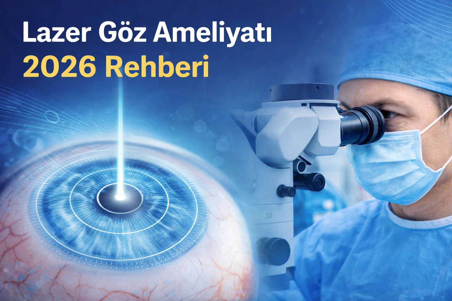 Lazer Göz Ameliyatı (No Touch, LASIK, PRK): Hangi Yöntem Sizin İçin Daha Doğru?